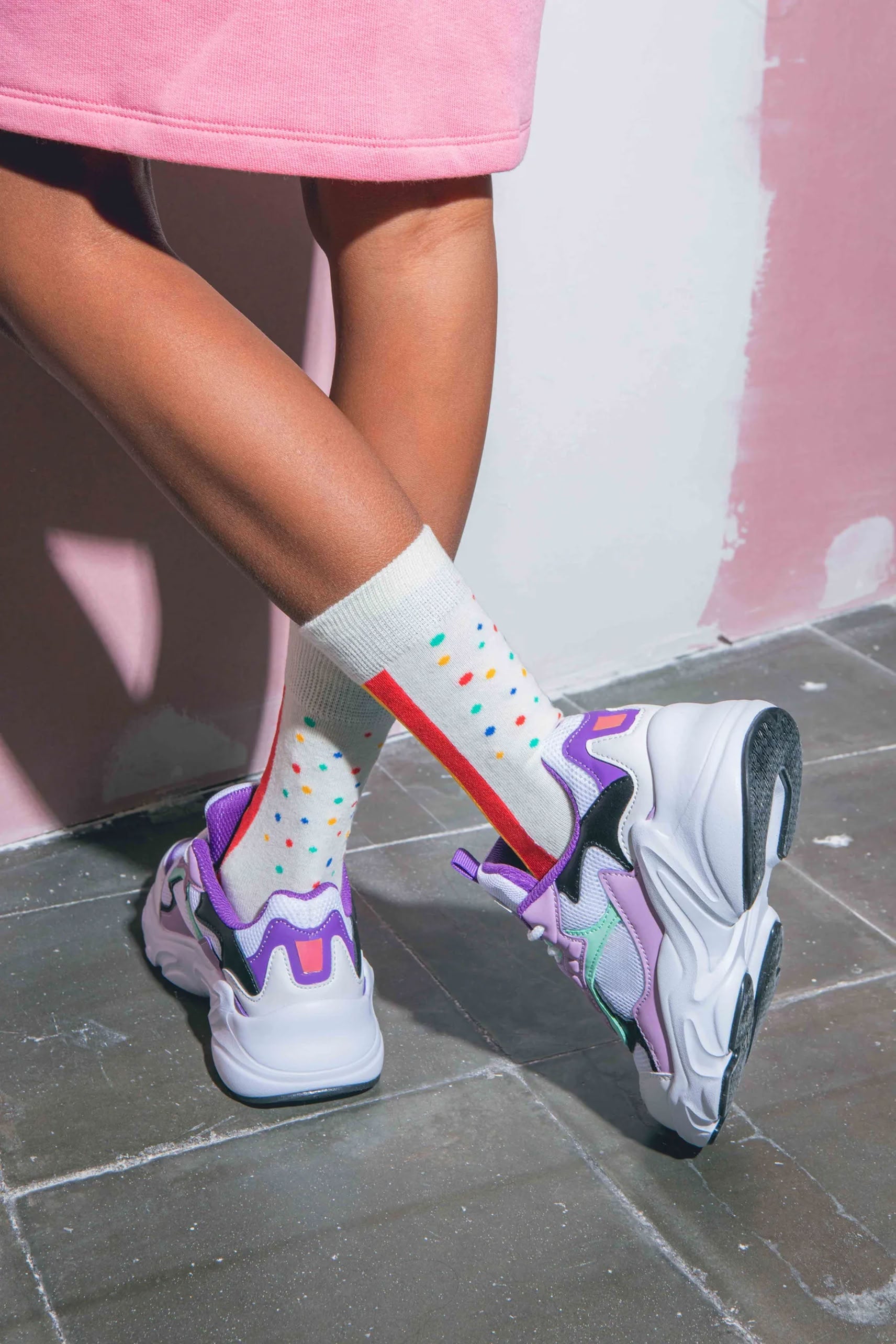 Eat My Socks Rainbow Kids Socks