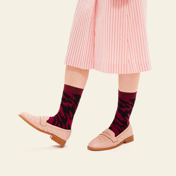 Eat My Socks Red Wine Socks