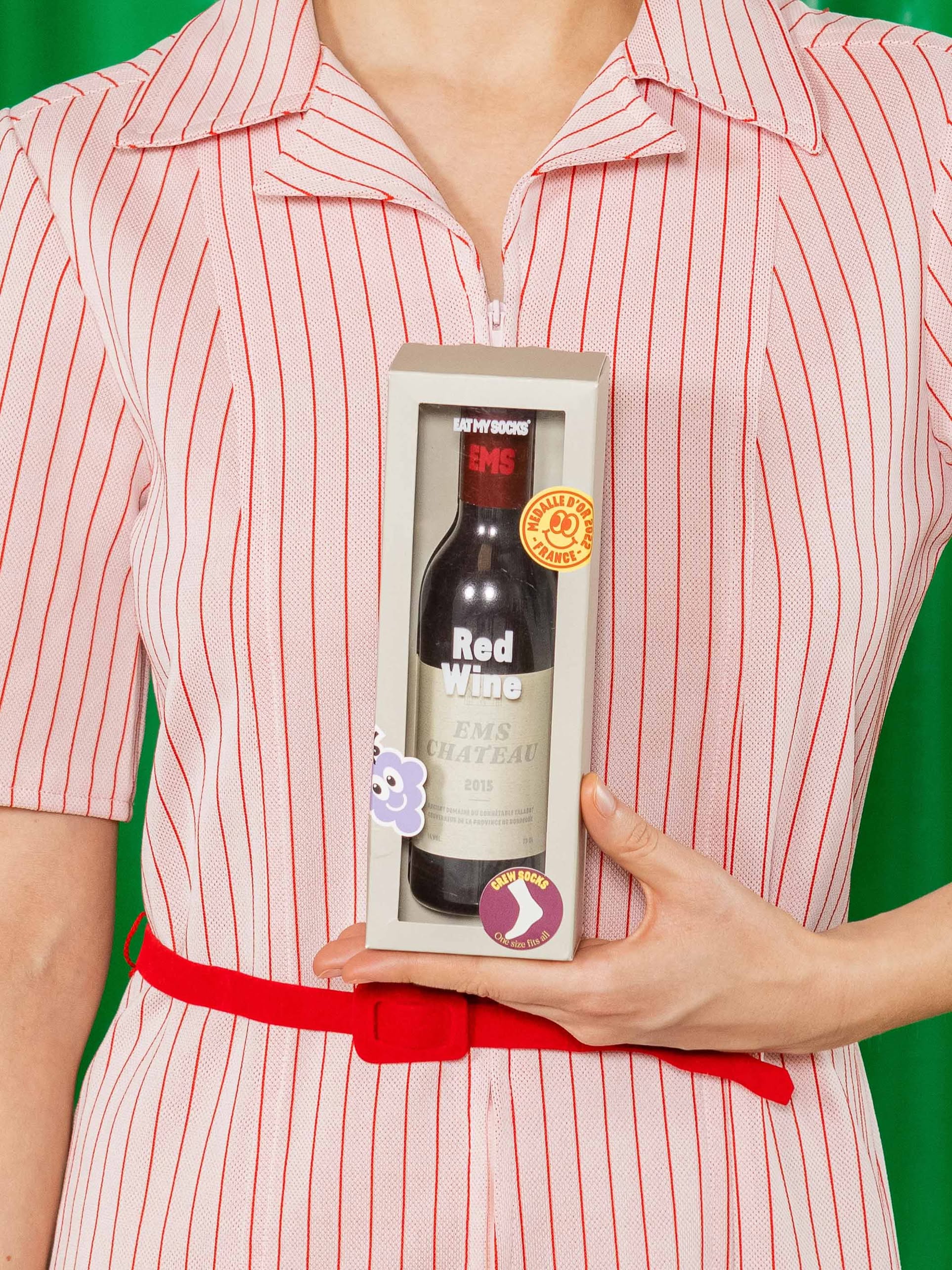 Eat My Socks Red Wine Socks