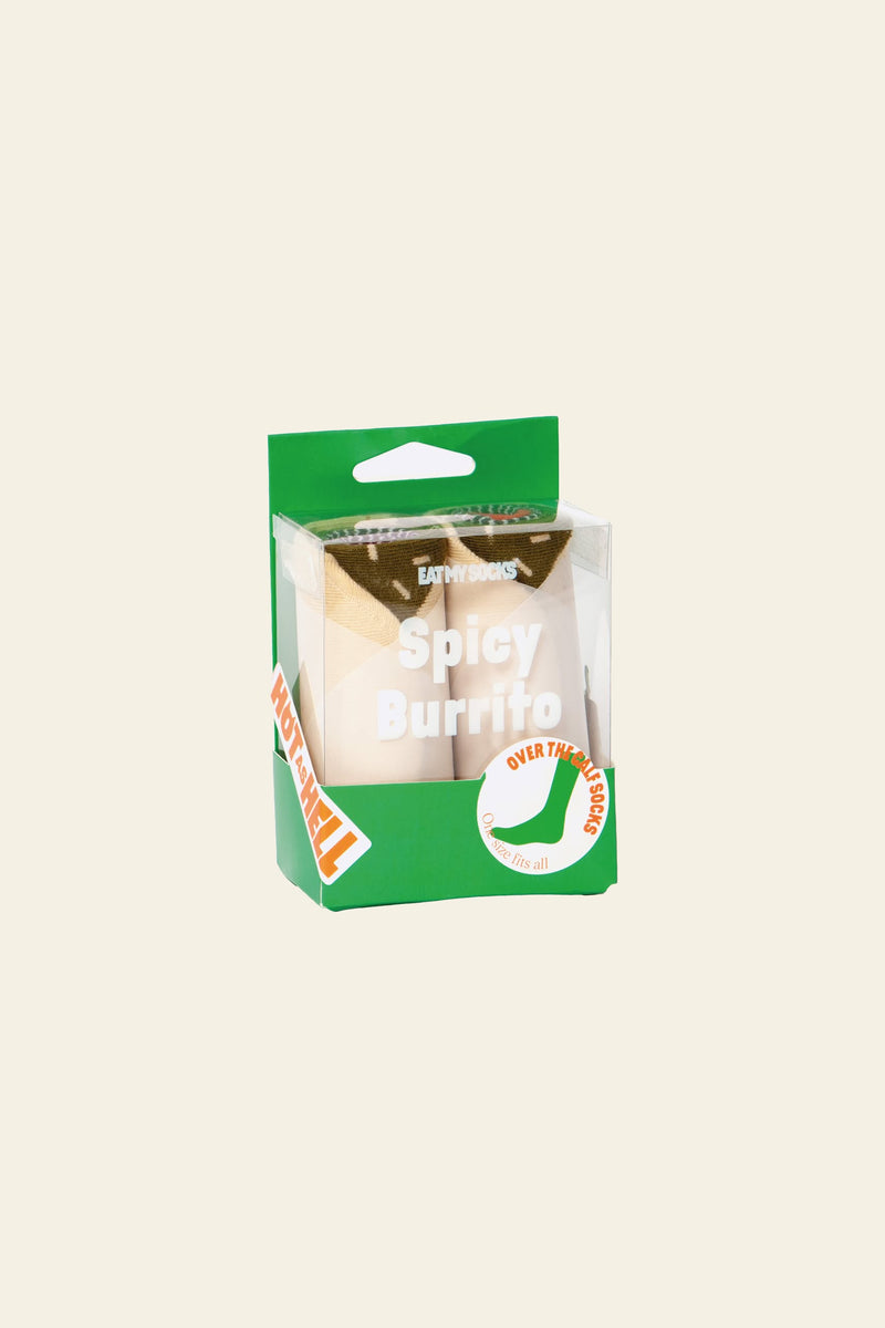 吃我的袜子辣味墨西哥卷饼袜子