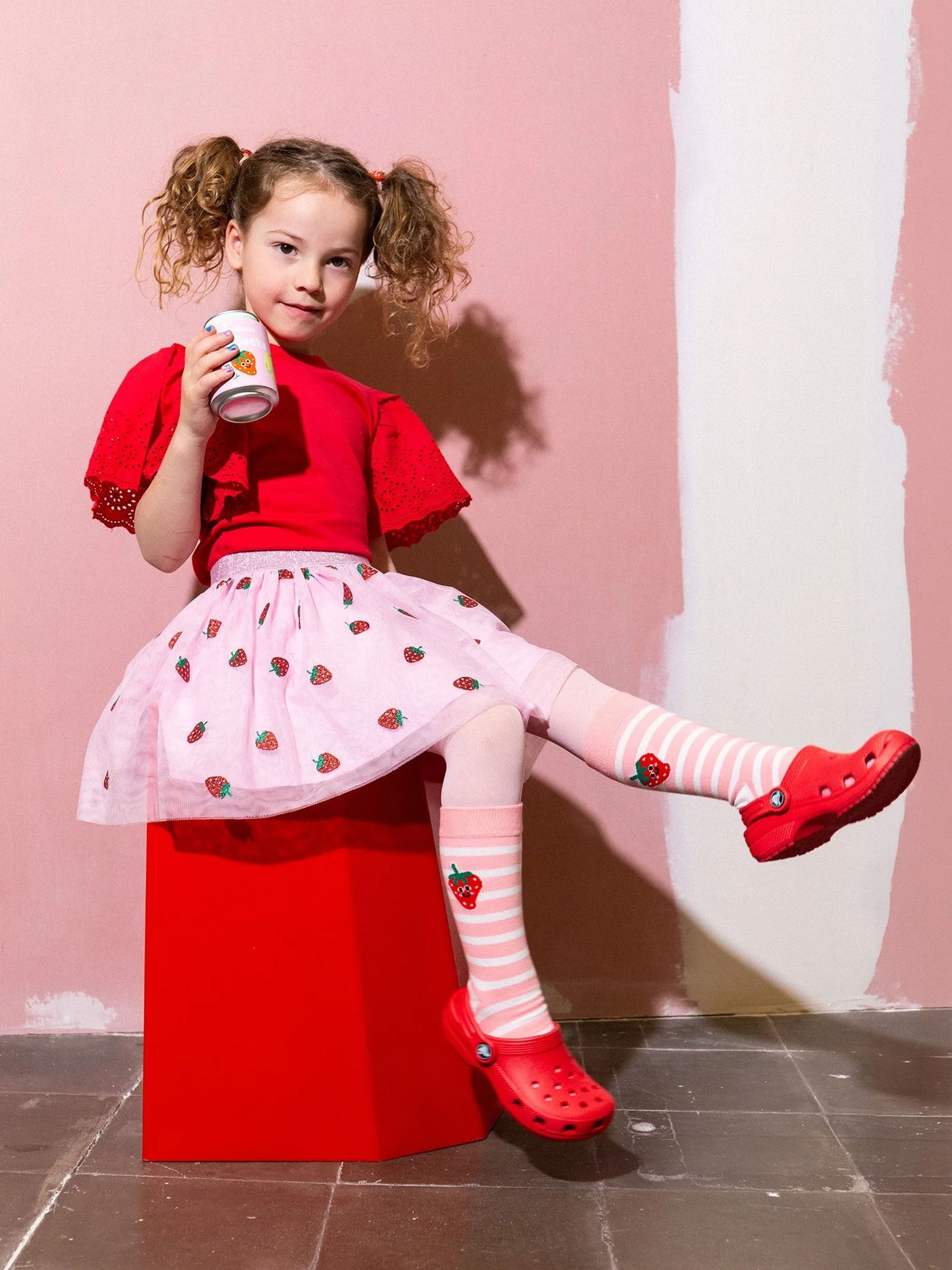 Eat My Socks Strawberry Pop Kids Socks