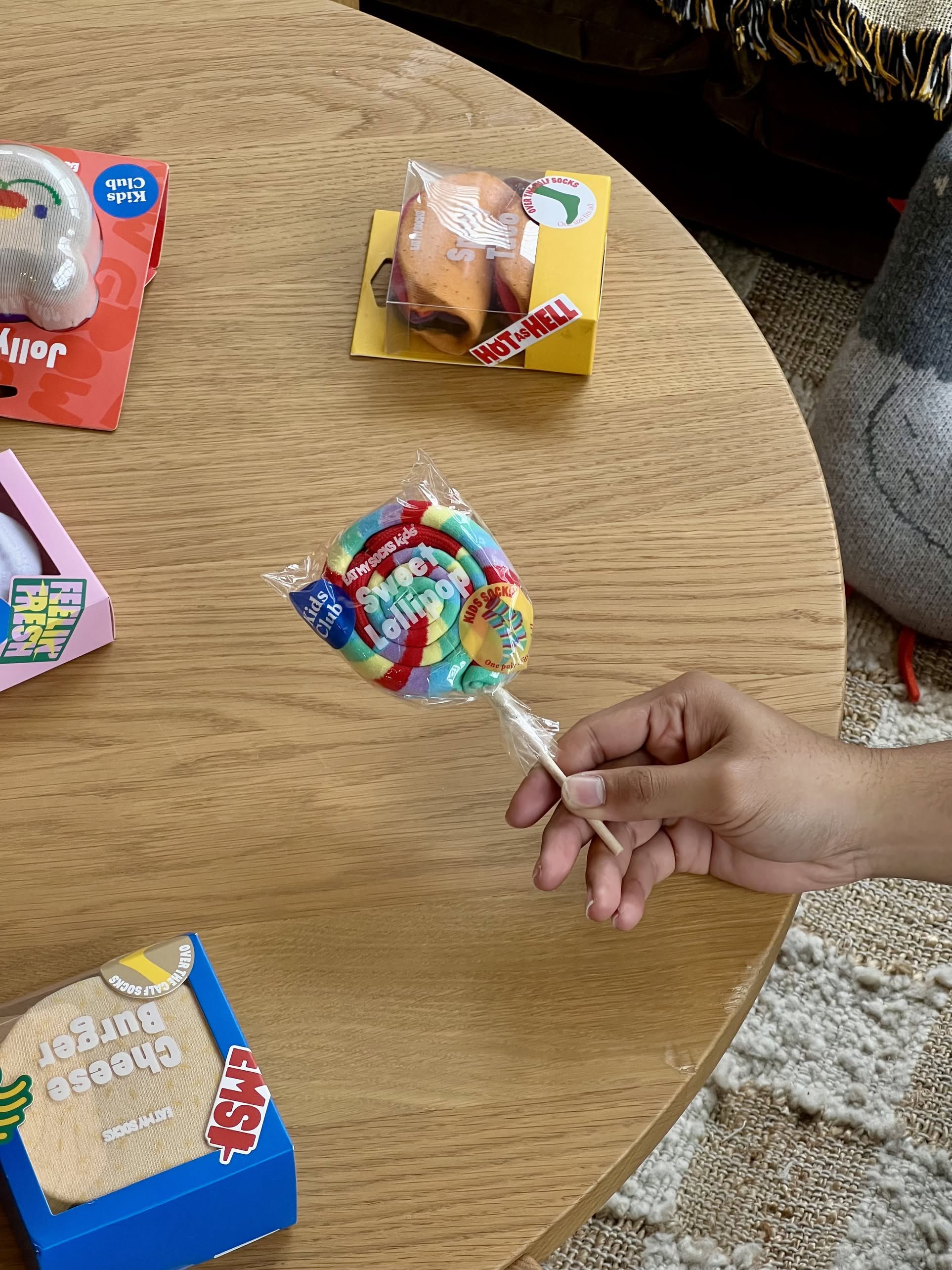 Eat My Socks Sweet Lollipop Kids Socks