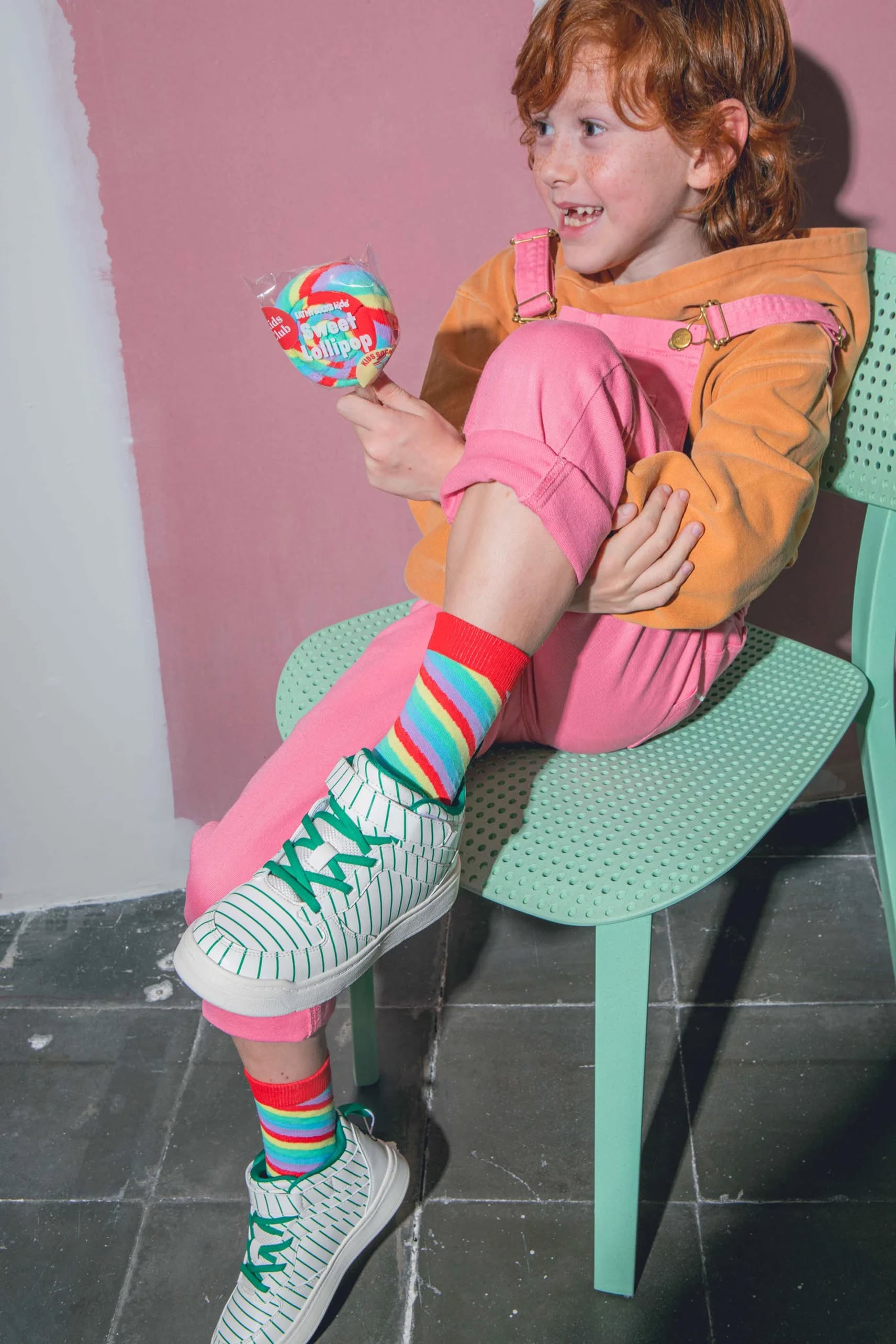 Eat My Socks Sweet Lollipop Kids Socks