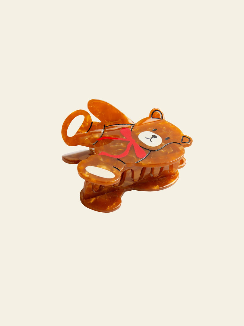 Eat My Socks Teddy Bear Hair Claw