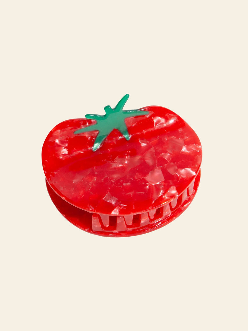 Eat My Socks Tomato Hair Claw