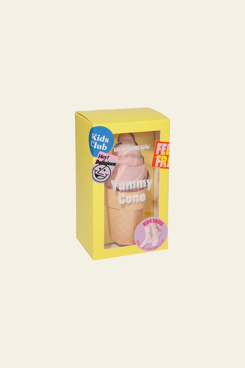 Eat My Socks Yummy Cone Kids Socks
