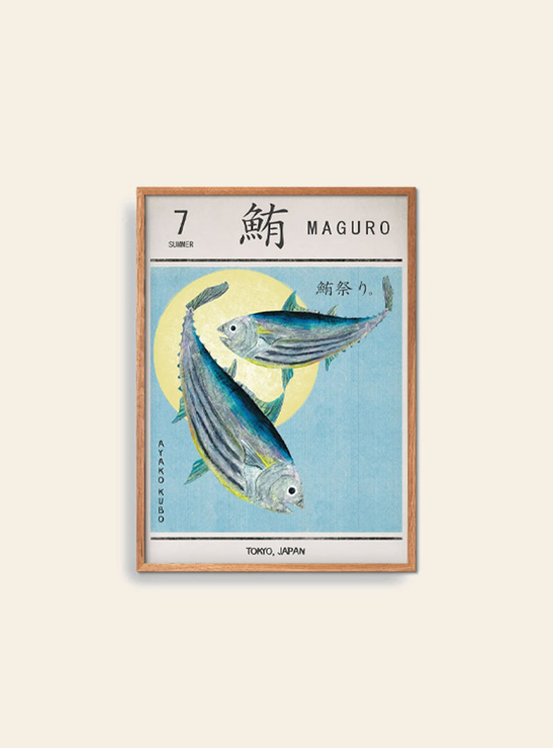 Empty Wall Ayako Kubo - MAGURO Poster (30x40)