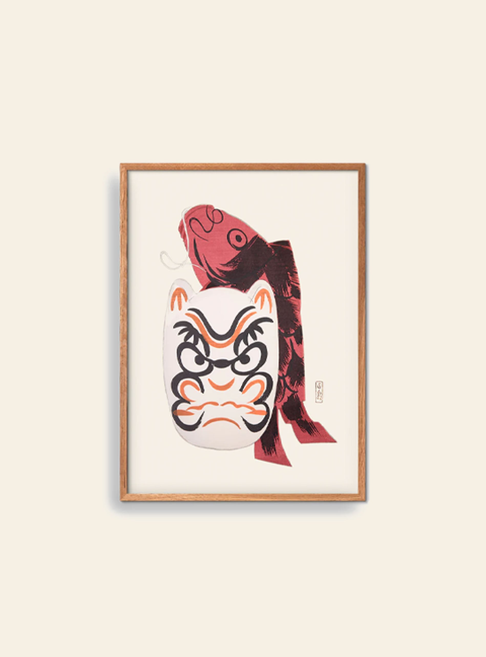 Empty Wall Tabun Japanese Folk Toy Poster (30x40)