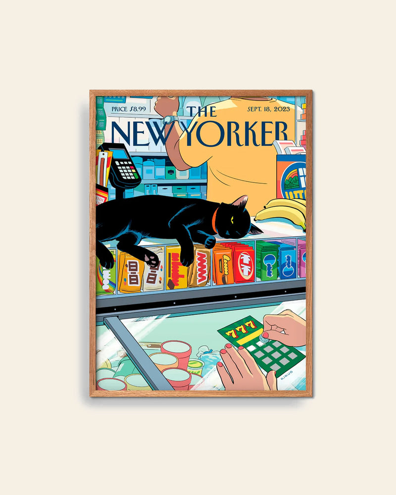 Empty Wall The New Yorker - Bodega Cat Poster (50x70)