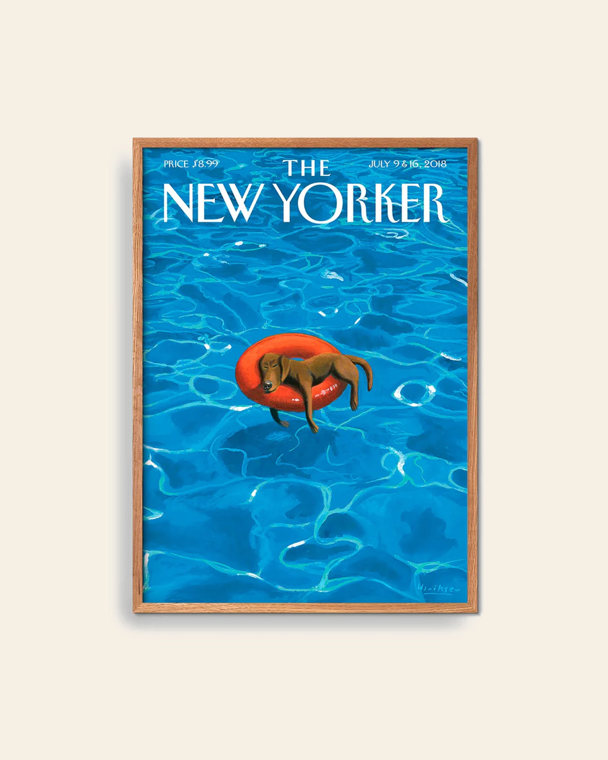 Empty Wall The New Yorker Downtime Poster (50x70)