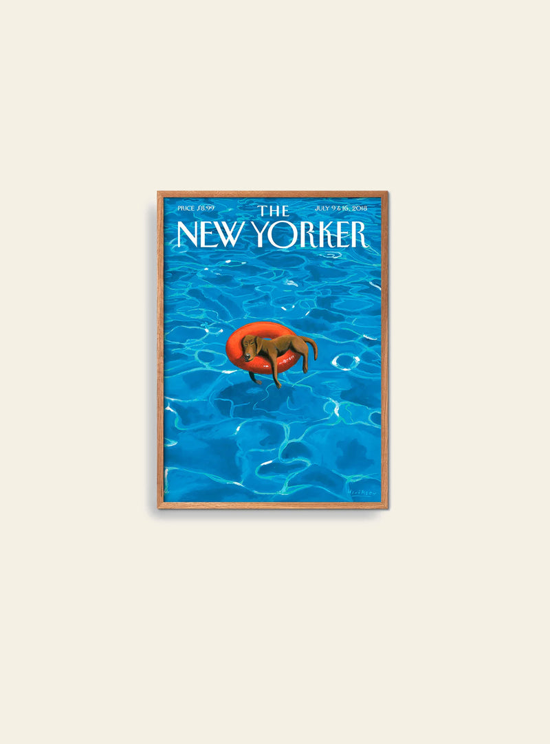 Empty Wall The New Yorker - Downtime Poster (A3)