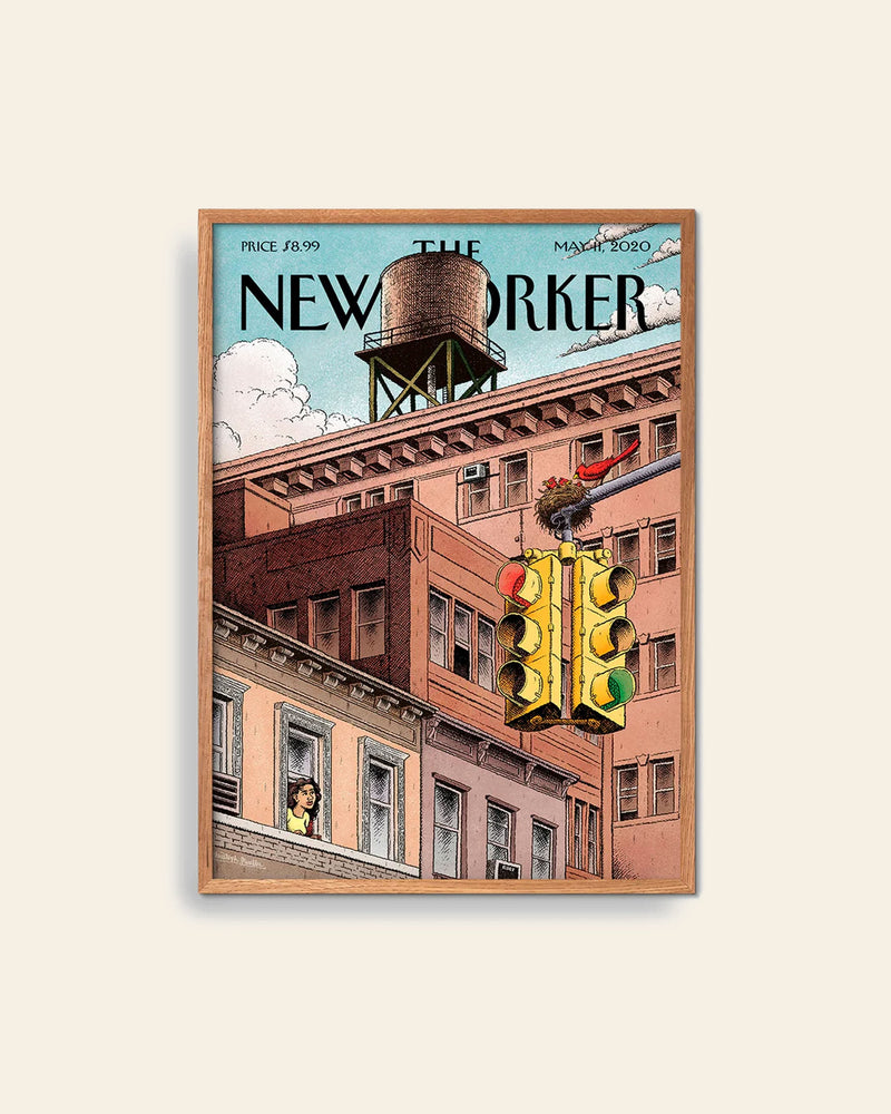 Empty Wall The New Yorker - Shelter in Place Poster (50x70)
