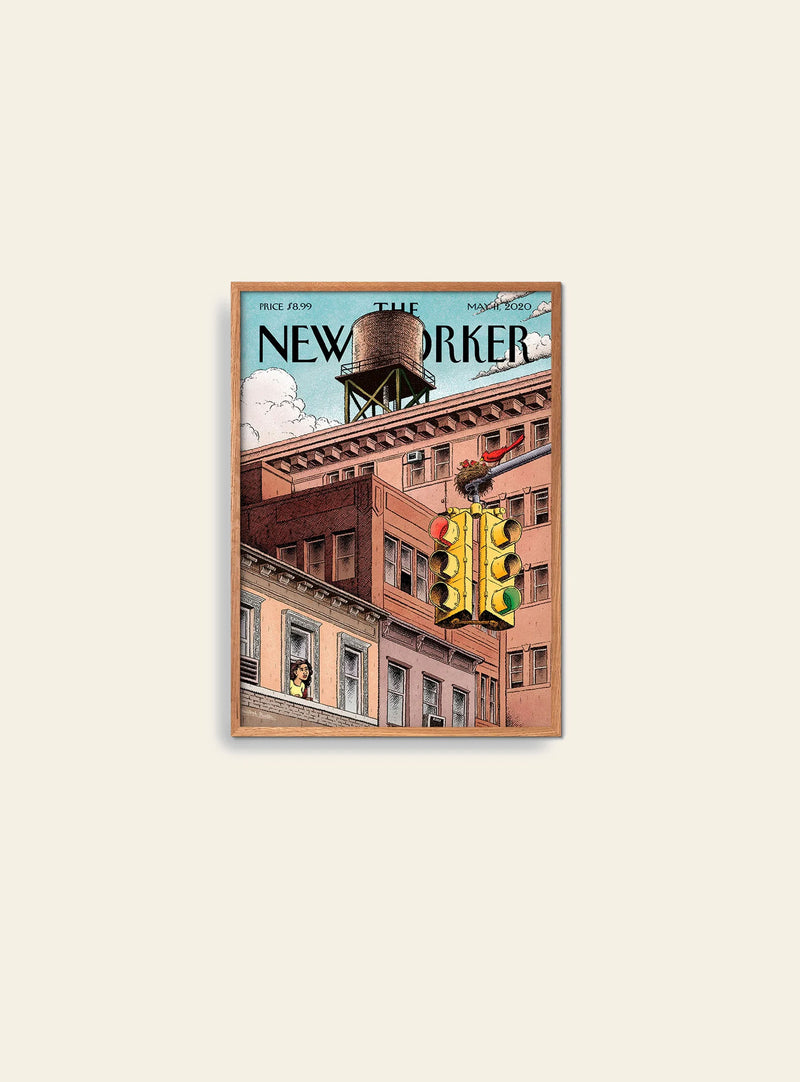 Empty Wall The New Yorker - Shelter in Place Poster (A3)