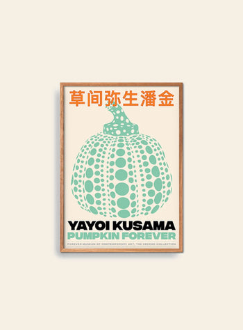 Empty Wall Yayoi Kusama Pumpkin Forever Poster (30x40)