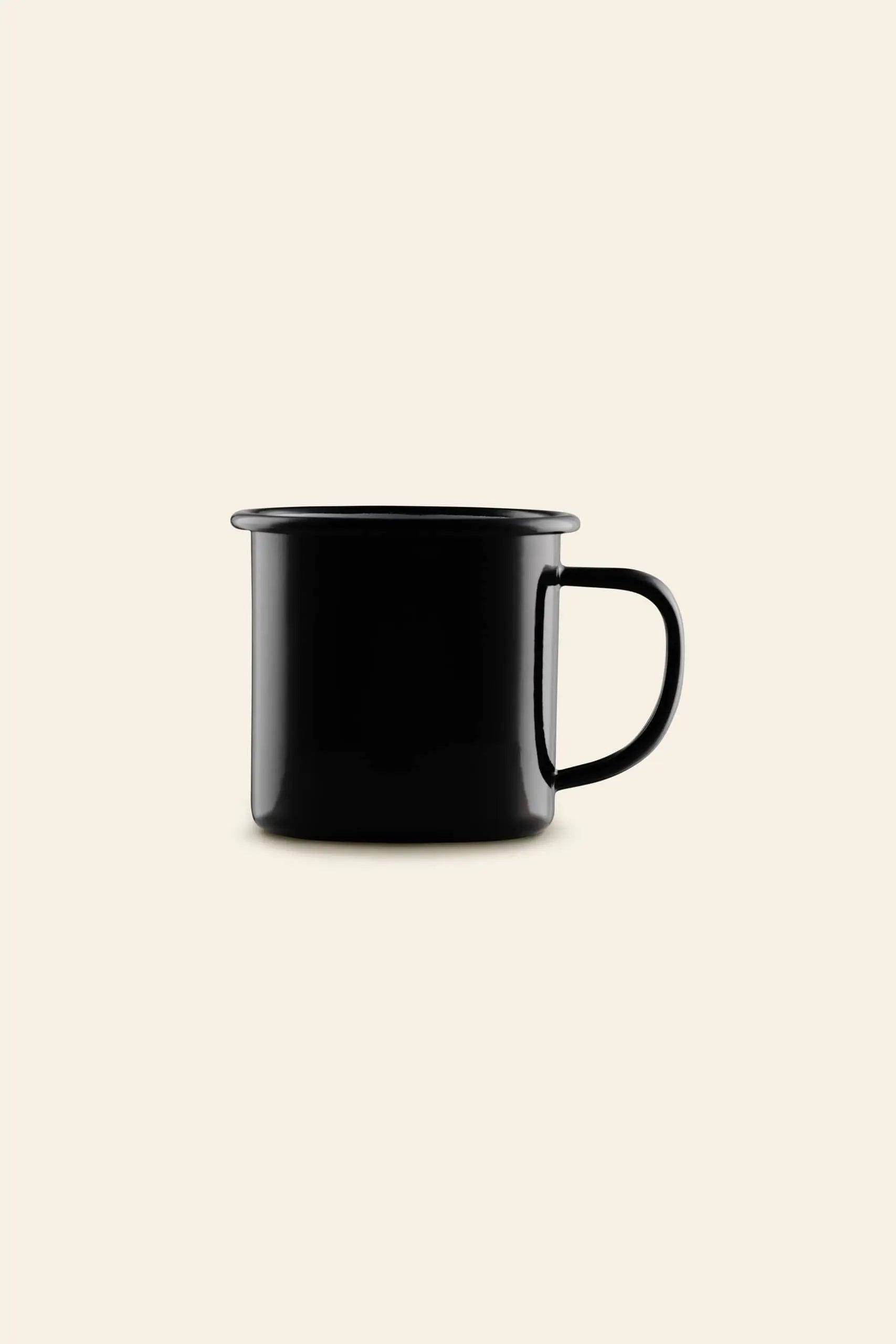 Falcon Enamelware Mug Coal Black