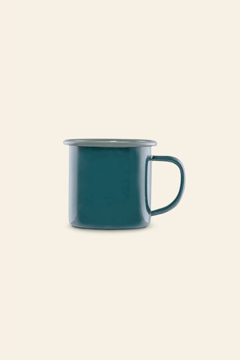 Falcon Enamelware Mug Samphire Green