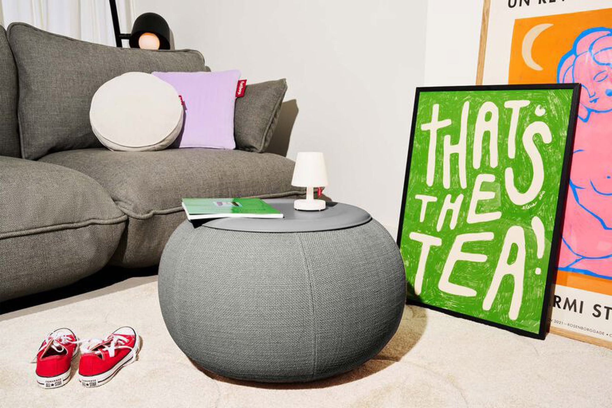 Fatboy Humpty Coffee Table Mouse Grey