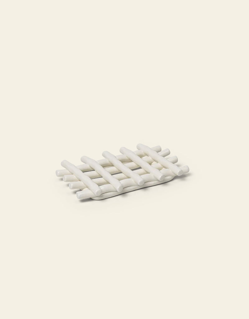 Ferm Living Ceramic Soap Tray - Off-White