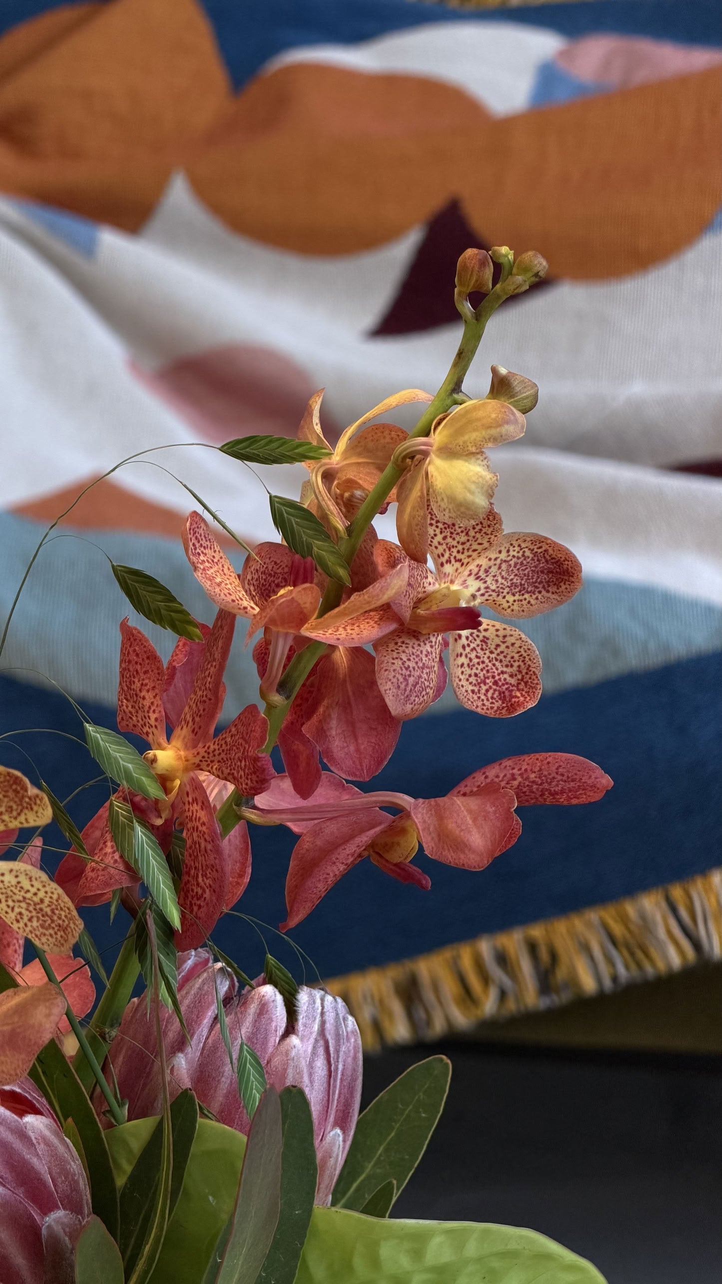 Fibre Flowers x Stacked Store Love Letter Vase Arrangement (Delivery on Saturday 9 May)