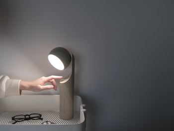 Fine Lumens MONO Portable Reading Lamp Beige