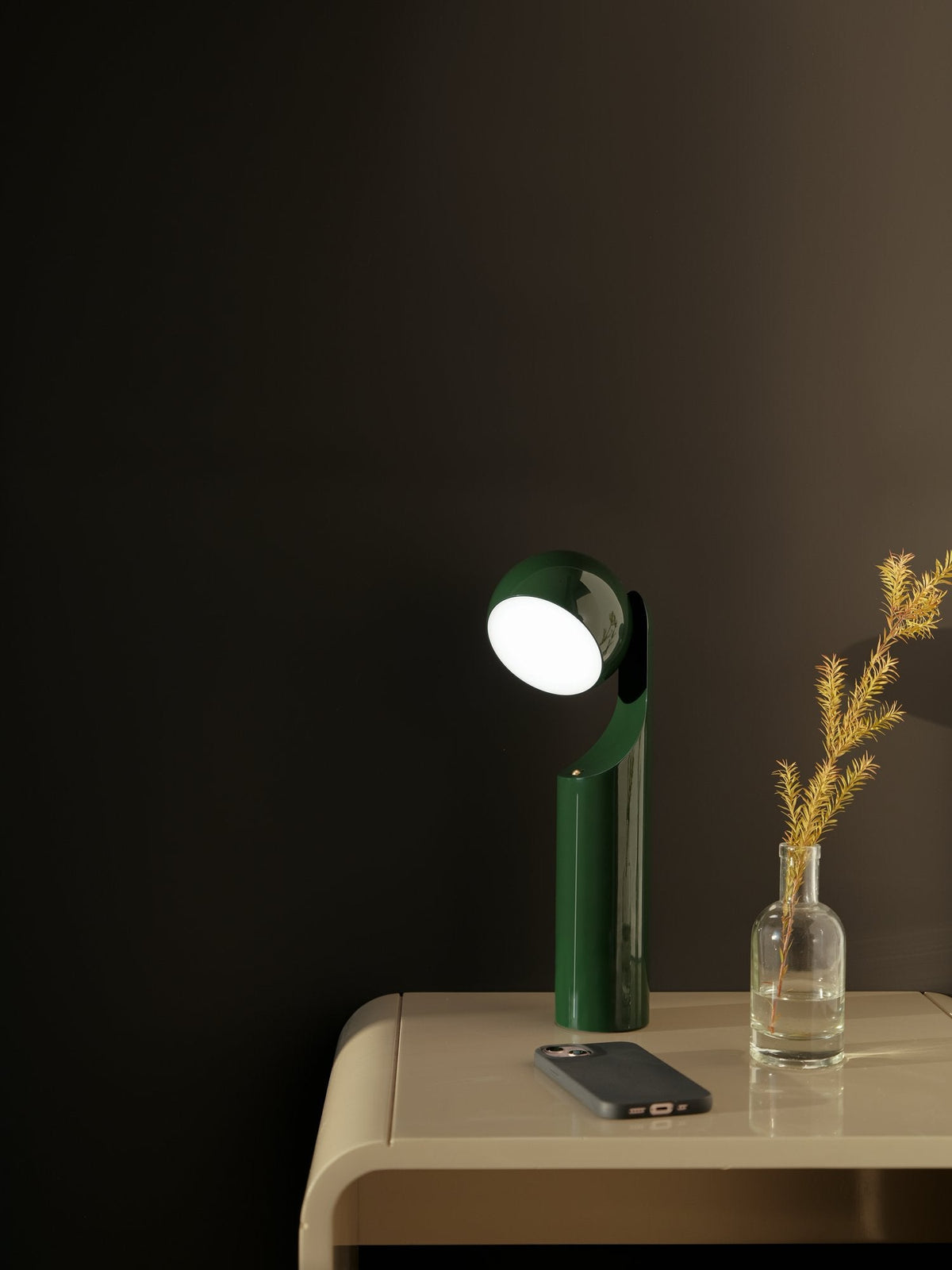 Fine Lumens MONO Portable Reading Lamp Forest Green
