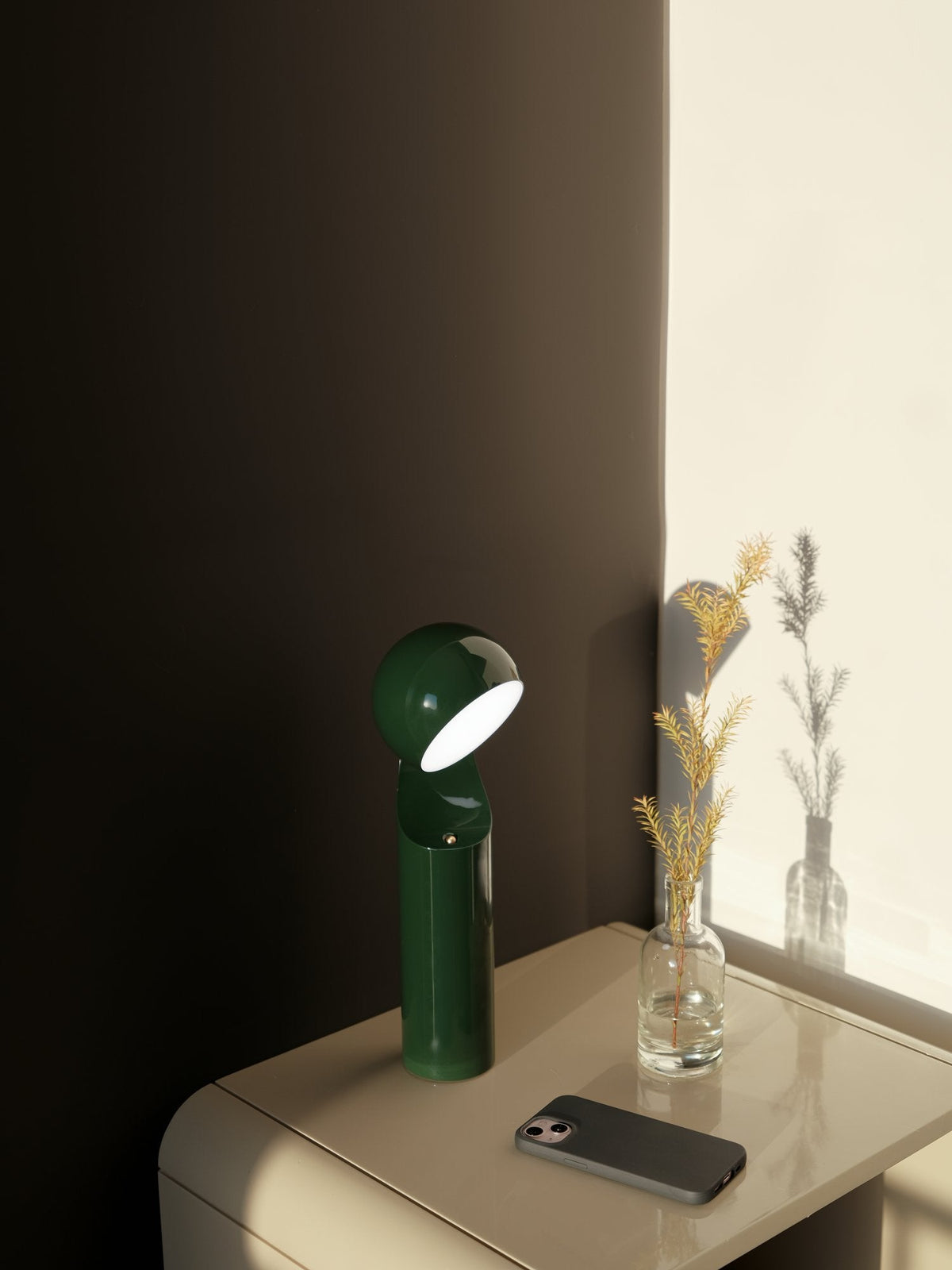 Fine Lumens MONO Portable Reading Lamp Forest Green