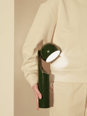 Fine Lumens MONO Portable Reading Lamp Forest Green