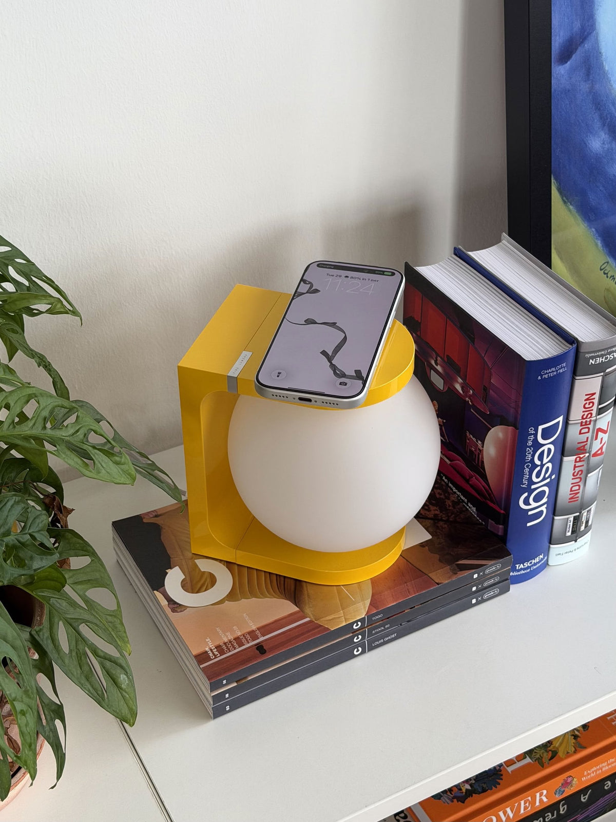 Fine Lumens PLAT MAX Table Lamp Sunshine Yellow