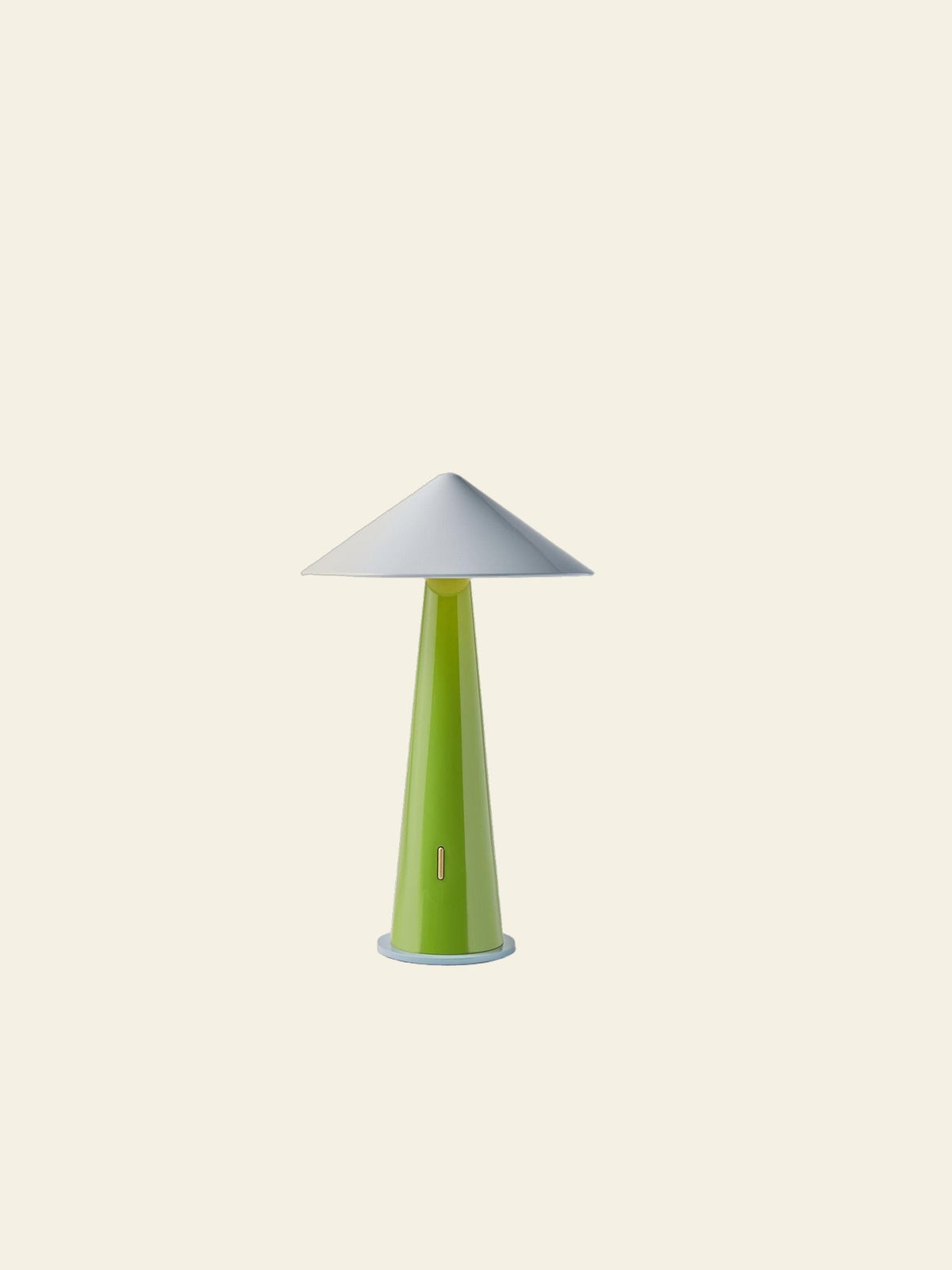 Fine Lumens Tipsy Portable Lamp Ice Gray/Pine Green
