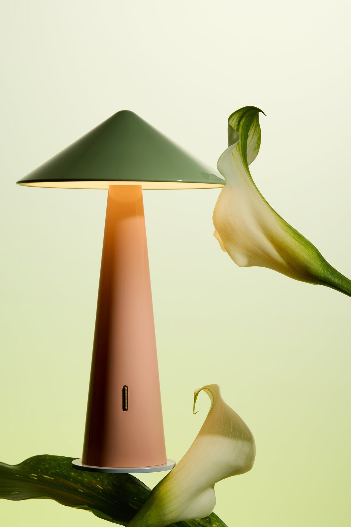 Fine Lumens Tipsy Portable Lamp Matcha/Guava