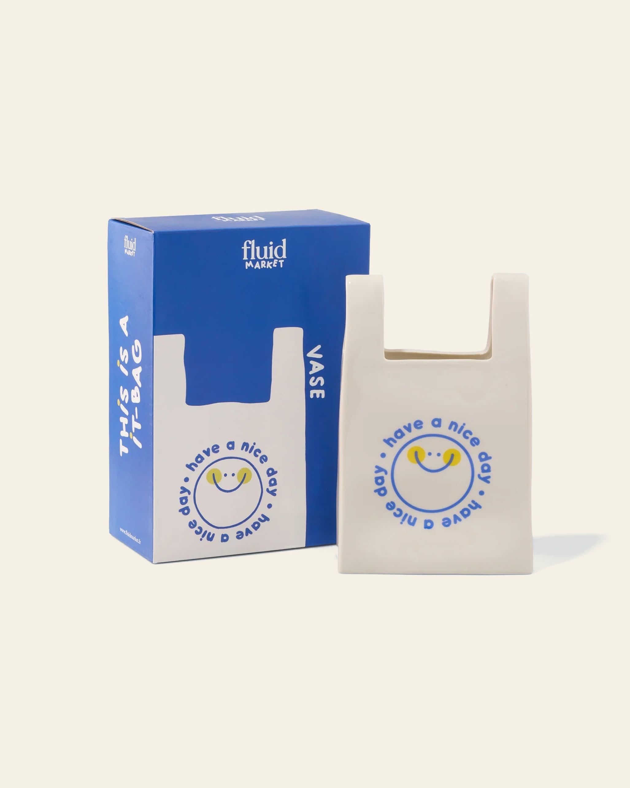 Fluid Market Bag Vase