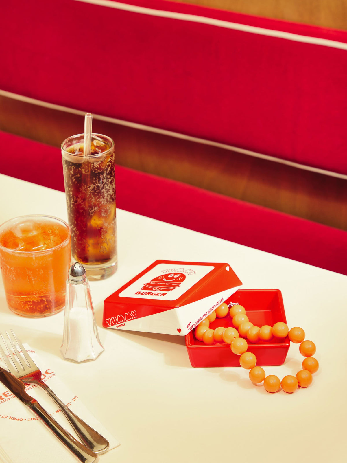 Fluid Market Burger Box Trinket Tray