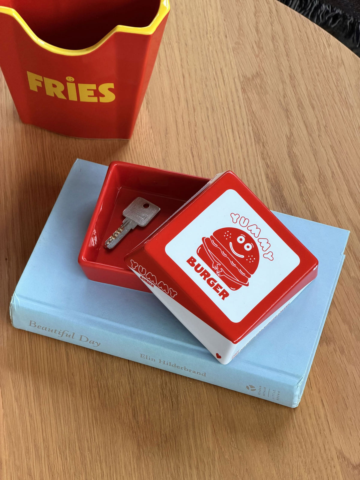 Fluid Market Burger Box Trinket Tray