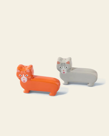 Fluid Market Cat Salt and Pepper Set