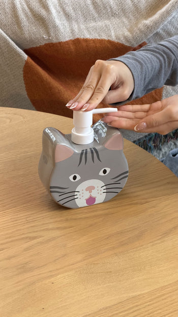 Fluid Market Cat Soap Dispenser