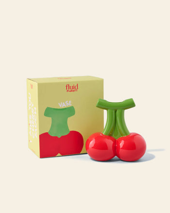 Fluid Market Cherry Vase