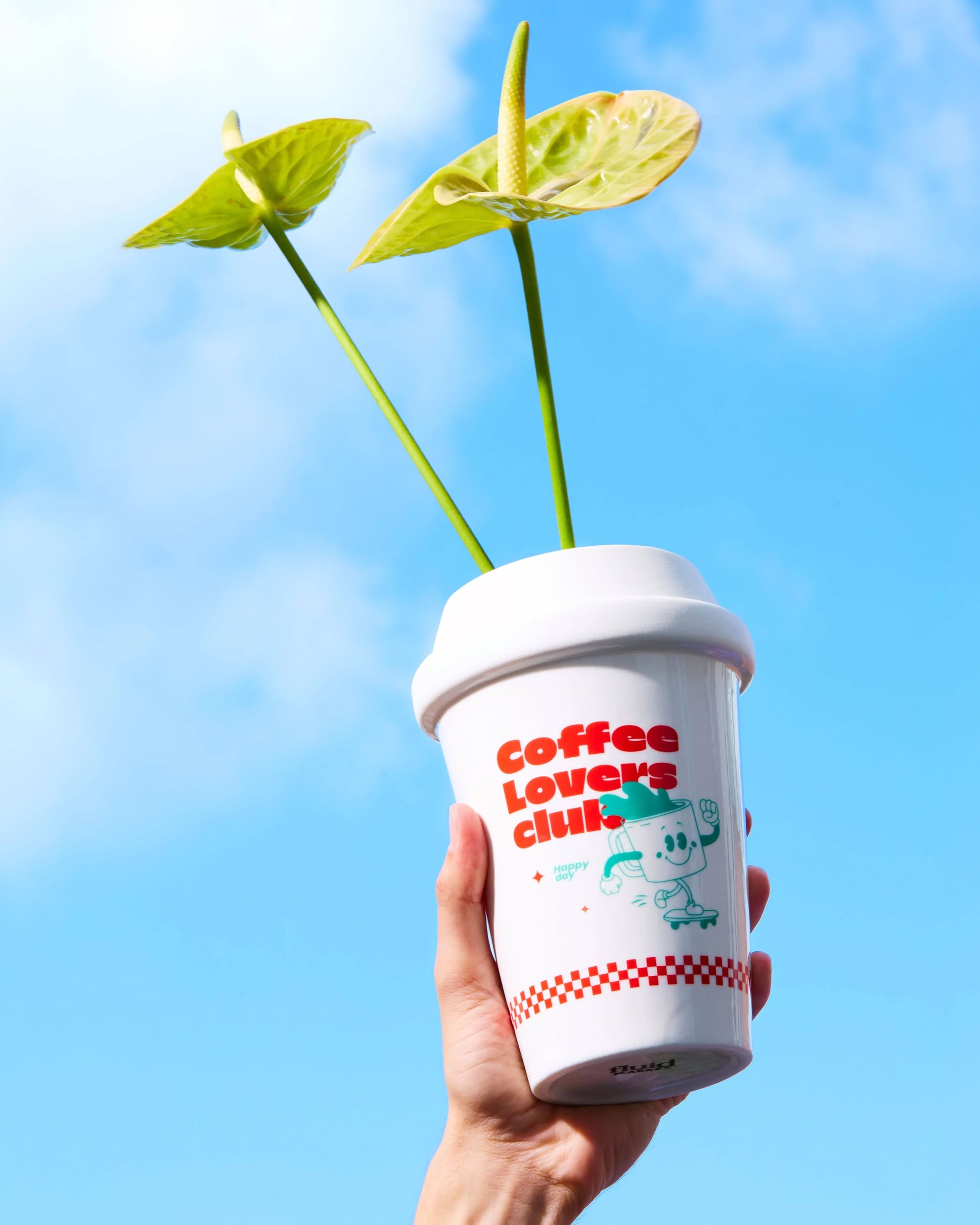 Fluid Market Coffee Cup Vase