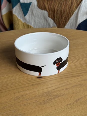 Fluid Market Dachshund Bowl