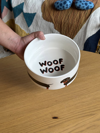 Fluid Market Dachshund Bowl