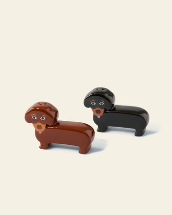 Fluid Market Dachshund Salt and Pepper Set