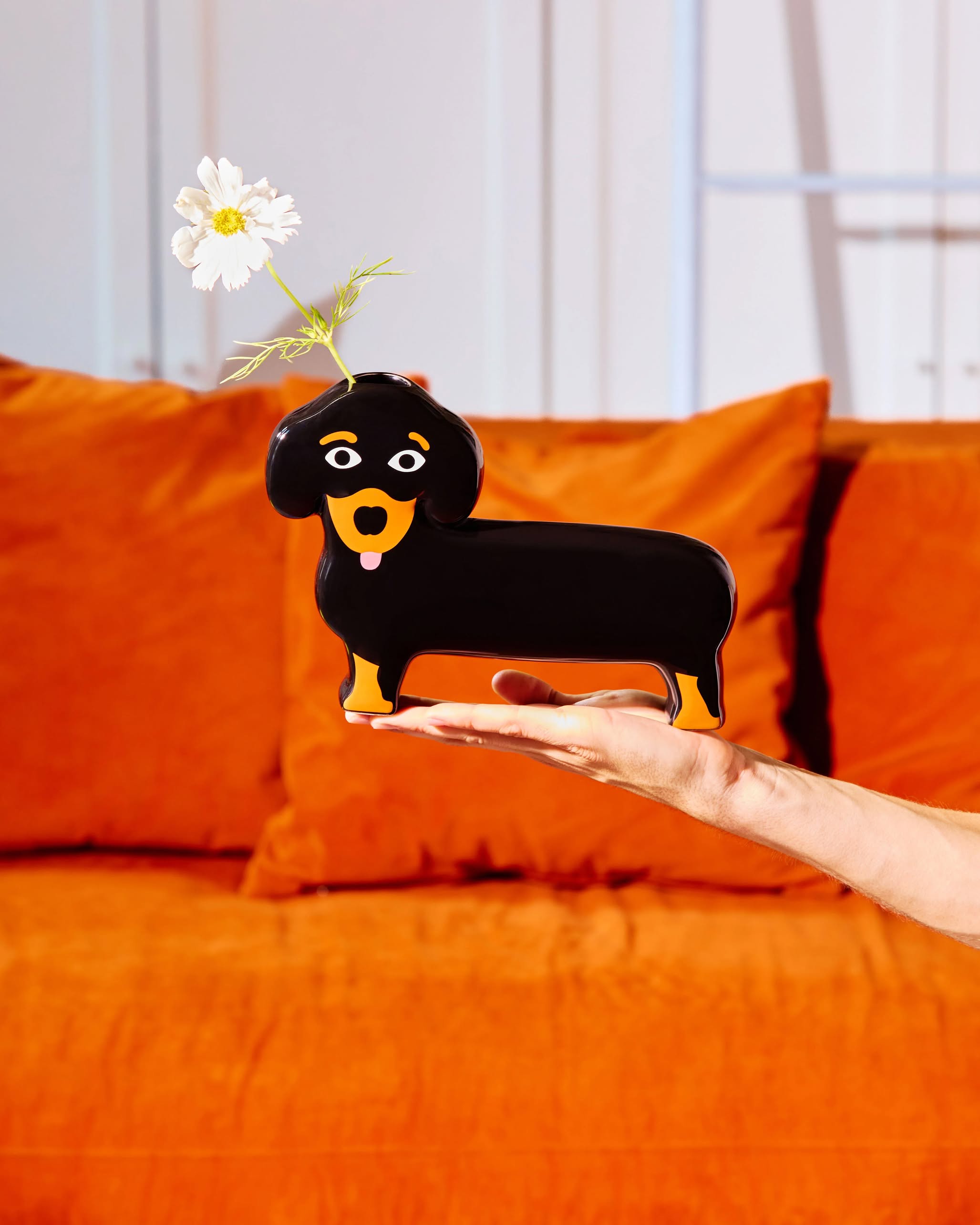 Fluid Market Dachshund Vase