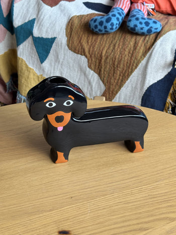 Fluid Market Dachshund Vase