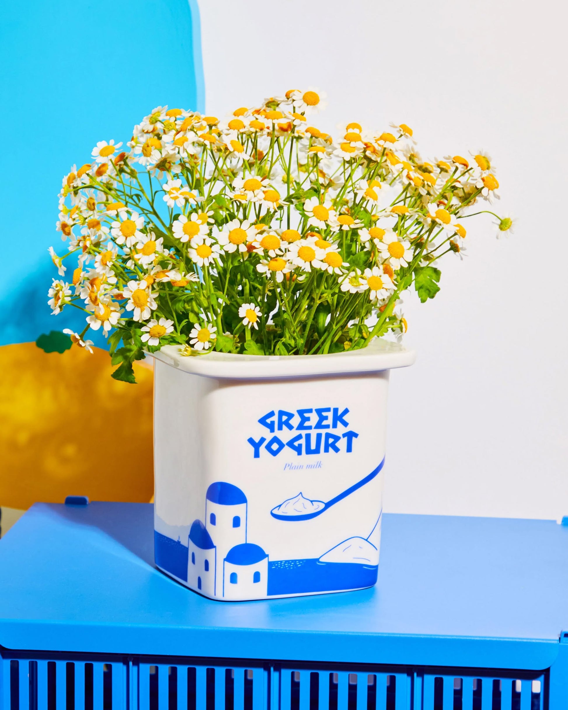 Fluid Market Greek Yogurt Vase