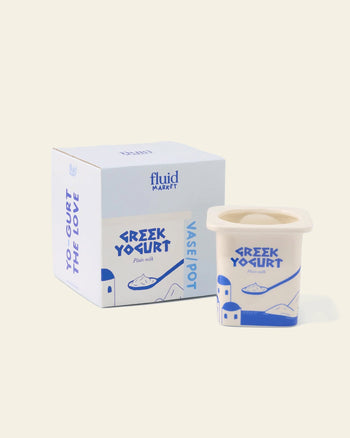 Fluid Market Greek Yogurt Vase