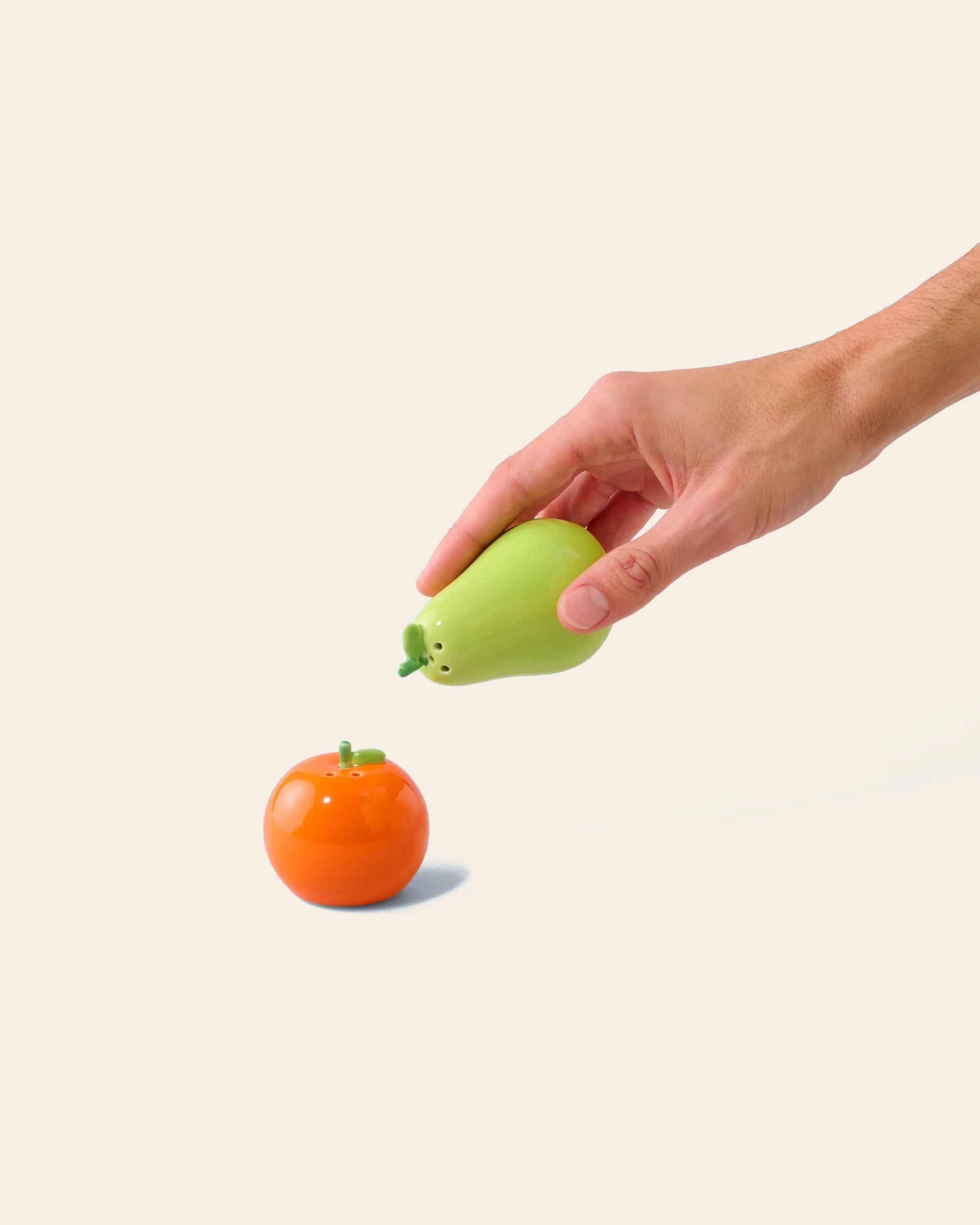Fluid Market Orange Pear Salt and Pepper Set