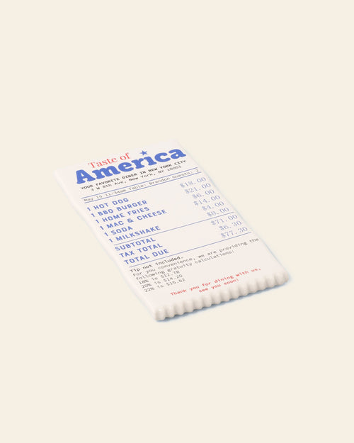 Fluid Market Receipt Trinket Tray