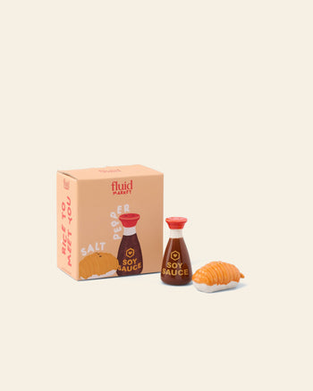 Fluid Market Sushi & Soy Sauce Salt and Pepper Set