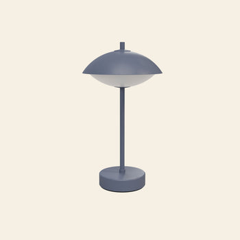 Fritz Hansen Clam Portable Lamp Dusk Blue