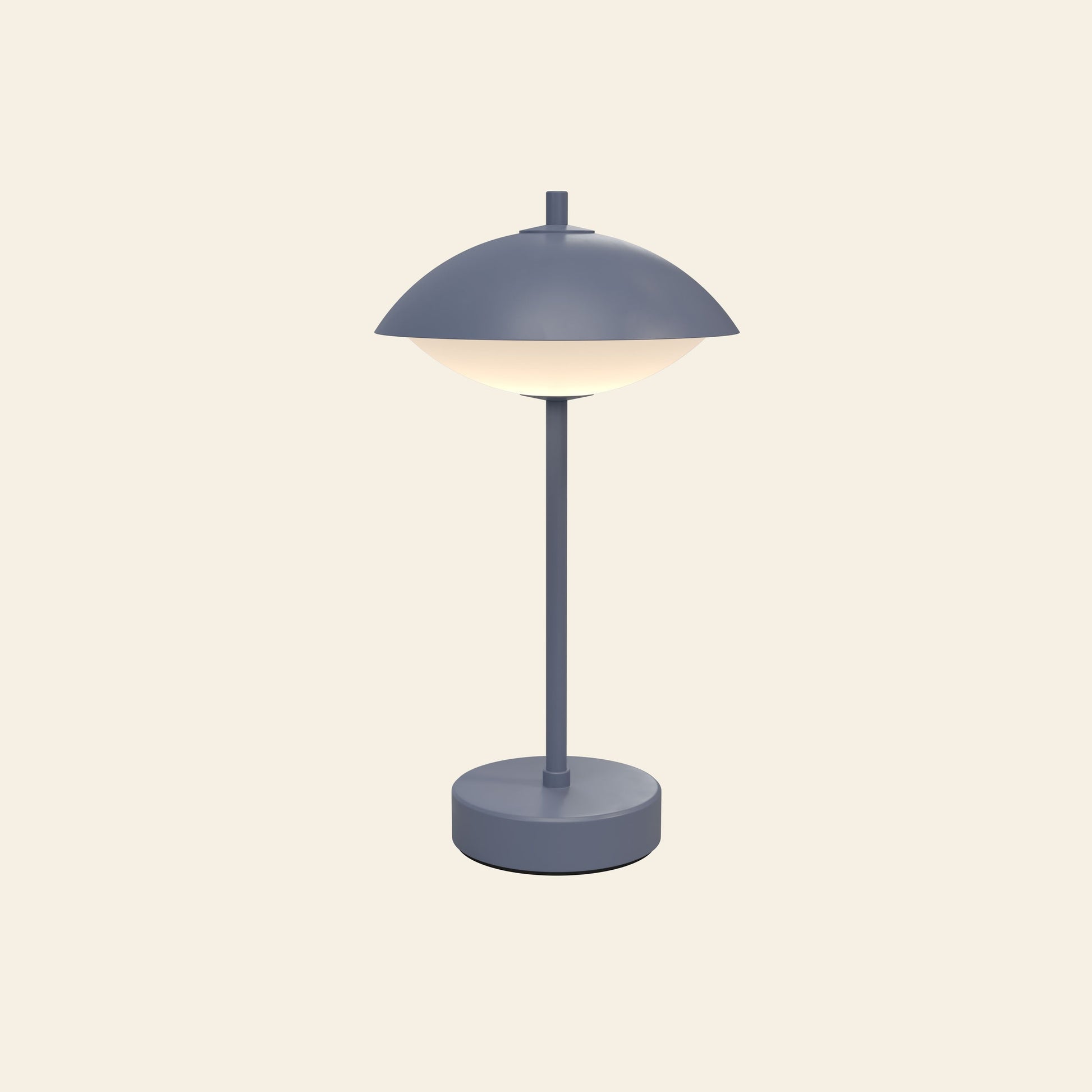 Fritz Hansen Clam Portable Lamp Dusk Blue