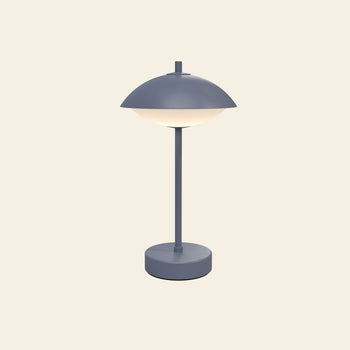 Fritz Hansen Clam Portable Lamp Dusk Blue